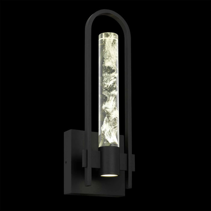 Alteck Lighting AW0132-3CCT-W Arch 1-lt 18" Tall LED Outdoor Wall Sconce, 3CCT Selectable