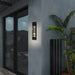 Alteck Lighting AW0133-3CCT-W Rivera 1-lt 20" Tall LED Outdoor Wall Sconce, 3CCT Selectable