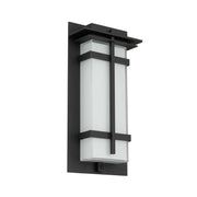 Alteck Lighting AW0136-3CCT-W Frank 1-lt 14" Tall LED Outdoor Wall Sconce, 3CCT Selectable