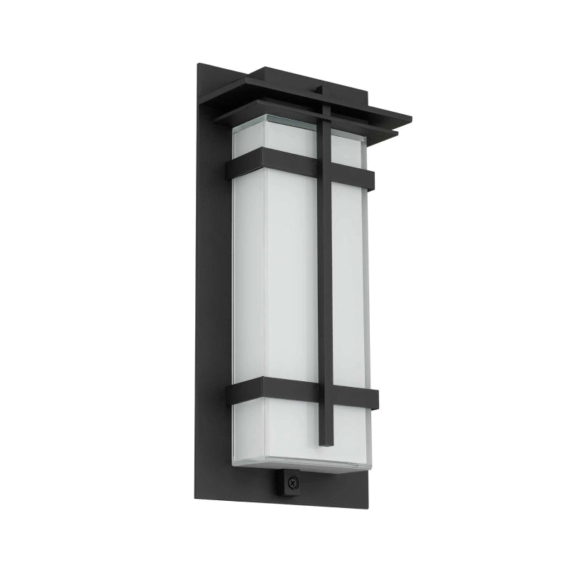 Alteck Lighting AW0136-3CCT-W Frank 1-lt 14" Tall LED Outdoor Wall Sconce, 3CCT Selectable