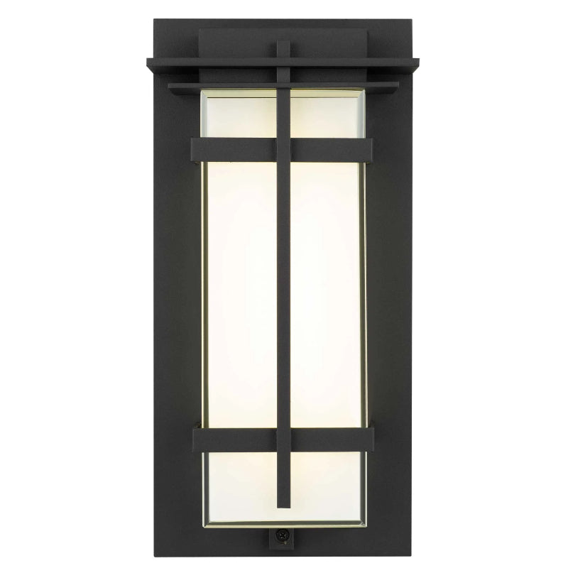 Alteck Lighting AW0136-3CCT-W Frank 1-lt 14" Tall LED Outdoor Wall Sconce, 3CCT Selectable
