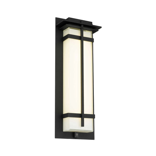 Alteck Lighting AW0137-3CCT-W Frank 1-lt 18" Tall LED Outdoor Wall Sconce, 3CCT Selectable