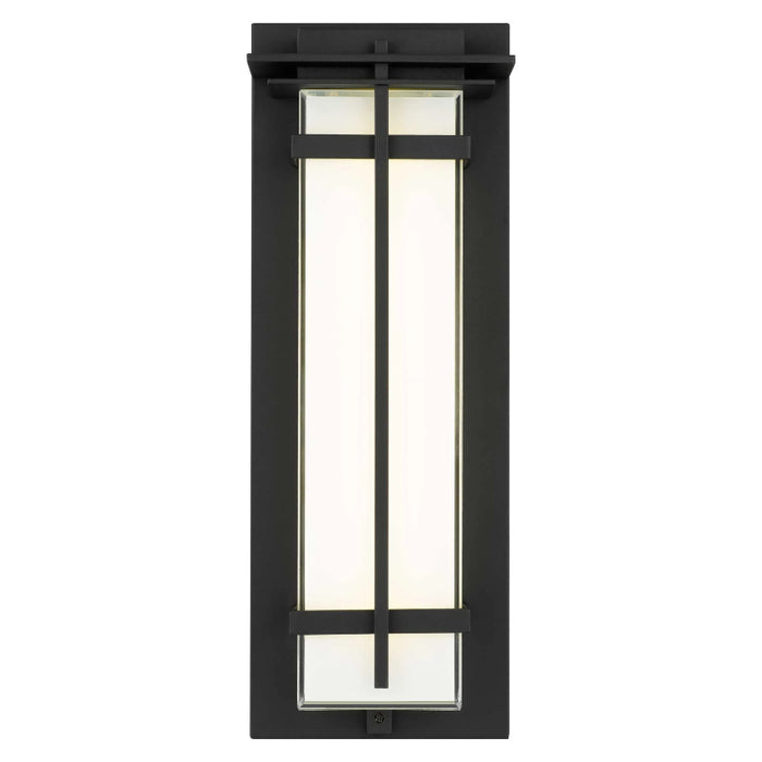 Alteck Lighting AW0137-3CCT-W Frank 1-lt 18" Tall LED Outdoor Wall Sconce, 3CCT Selectable