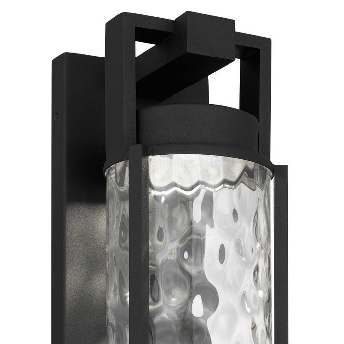 Alteck Lighting AW0140-3CCT-W Winston 1-lt 13" Tall LED Outdoor Wall Sconce, 3CCT Selectable