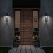 Alteck Lighting AW0140-3CCT-W Winston 1-lt 13" Tall LED Outdoor Wall Sconce, 3CCT Selectable