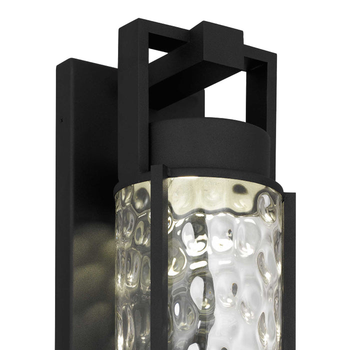 Alteck Lighting AW0141-3CCT-W Winston 1-lt 17" Tall LED Outdoor Wall Sconce, 3CCT Selectable