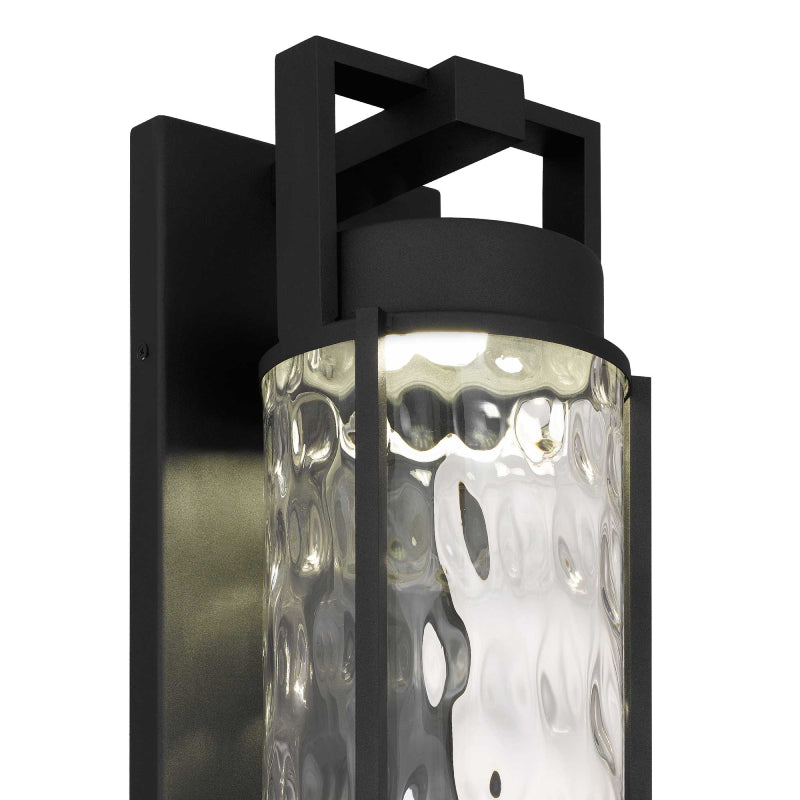 Alteck Lighting AW0142-3CCT-W Winston 1-lt 22" Tall LED Outdoor Wall Sconce, 3CCT Selectable