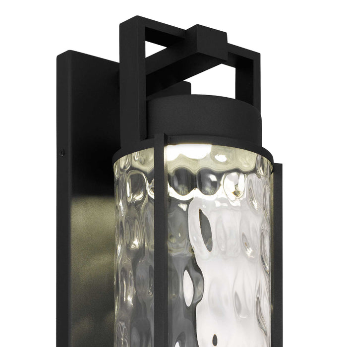 Alteck Lighting AW0142-3CCT-W Winston 1-lt 22" Tall LED Outdoor Wall Sconce, 3CCT Selectable