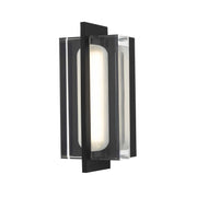 Alteck Lighting AW0143-3CCT-W Avani 1-lt 15" Tall LED Outdoor Wall Sconce, 3CCT Selectable