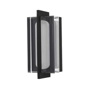 Alteck Lighting AW0143-3CCT-W Avani 1-lt 15" Tall LED Outdoor Wall Sconce, 3CCT Selectable