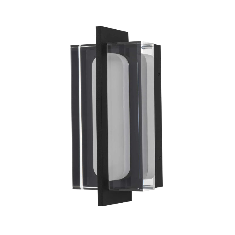 Alteck Lighting AW0143-3CCT-W Avani 1-lt 15" Tall LED Outdoor Wall Sconce, 3CCT Selectable
