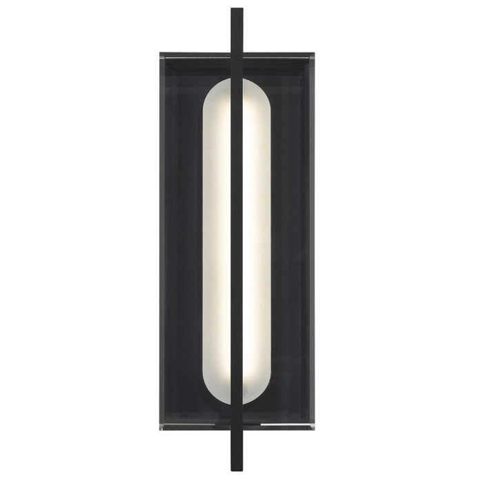 Alteck Lighting AW0143-3CCT-W Avani 1-lt 15" Tall LED Outdoor Wall Sconce, 3CCT Selectable