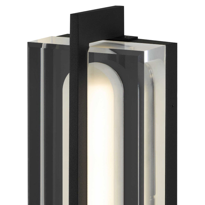 Alteck Lighting AW0143-3CCT-W Avani 1-lt 15" Tall LED Outdoor Wall Sconce, 3CCT Selectable