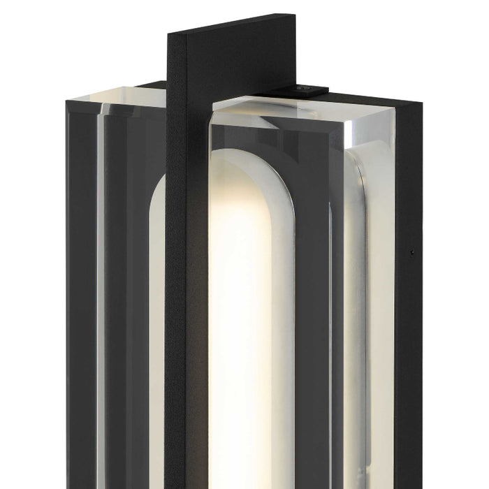 Alteck Lighting AW0143-3CCT-W Avani 1-lt 15" Tall LED Outdoor Wall Sconce, 3CCT Selectable