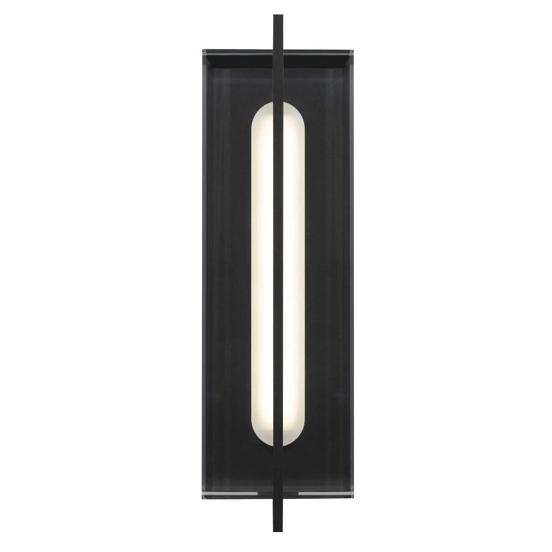 Alteck Lighting AW0144-3CCT-W Avani 1-lt 20" Tall LED Outdoor Wall Sconce, 3CCT Selectable