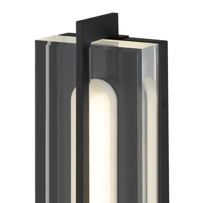 Alteck Lighting AW0144-3CCT-W Avani 1-lt 20" Tall LED Outdoor Wall Sconce, 3CCT Selectable