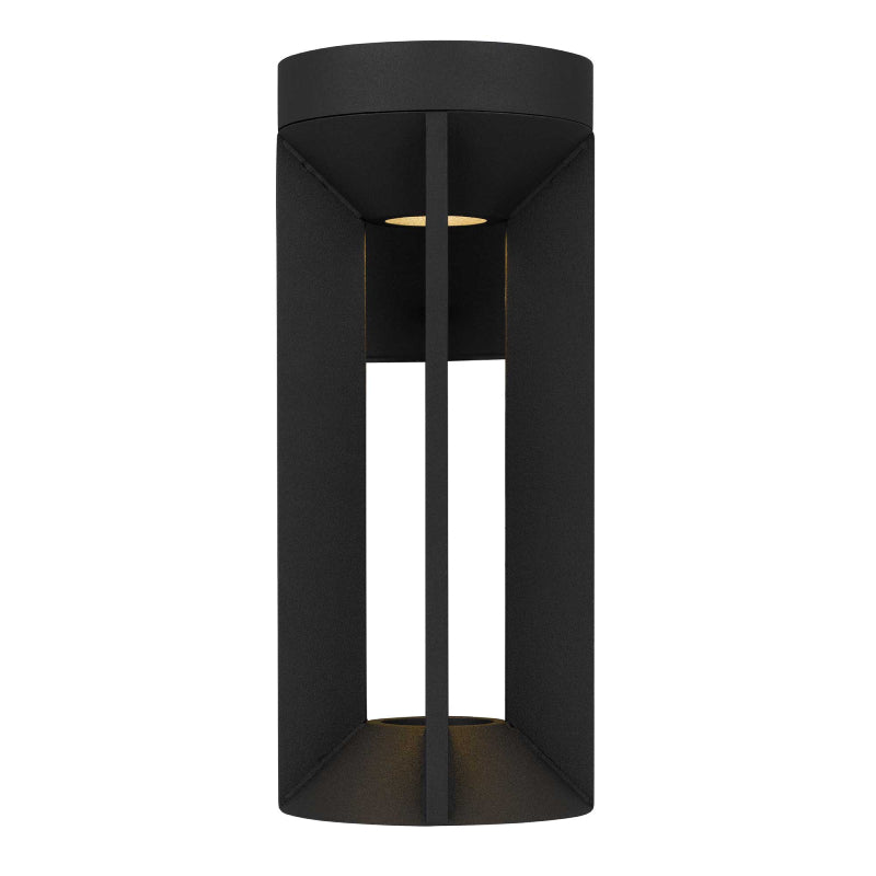 Alteck Lighting AW0145-3CCT-W Aura 1-lt 12" Tall LED Outdoor Wall Sconce, 3CCT Selectable