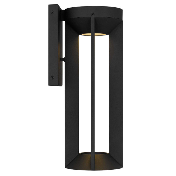 Alteck Lighting AW0146-3CCT-W Aura 1-lt 16" Tall LED Outdoor Wall Sconce, 3CCT Selectable