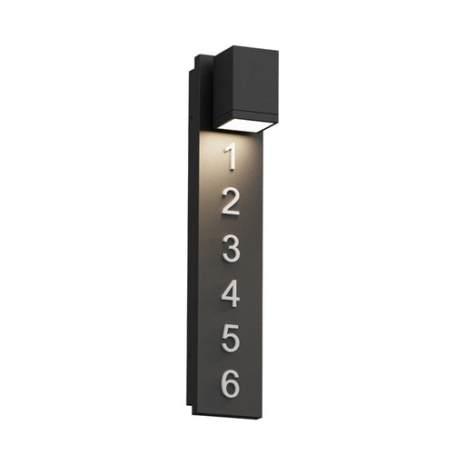 Alteck Lighting AW0157-5CCT-W Bishop 1-lt 26" Tall LED Outdoor Wall Sconce, 5CCT Selectable