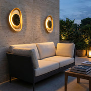 Alteck Lighting AW0158-5CCT-W Blend 1-lt 21" Tall LED Outdoor Wall Sconce, 5CCT Selectable