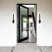 Alteck Lighting AW0163-5CCT-W Lina 1-lt 24" Tall LED Outdoor Wall Sconce, 5CCT Selectable