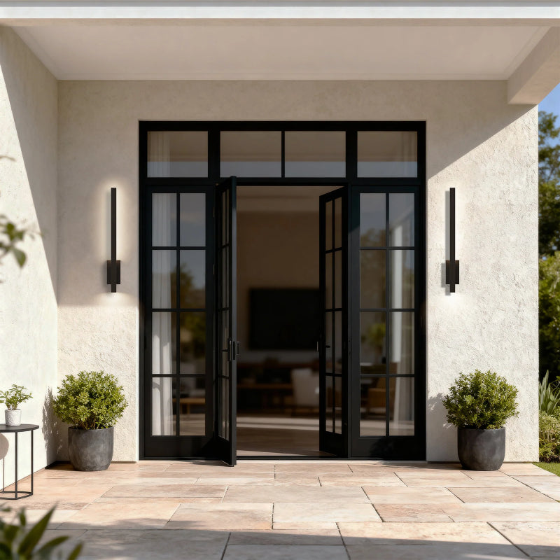 Alteck Lighting AW0164-5CCT-W Lina 1-lt 34" Tall LED Outdoor Wall Sconce, 5CCT Selectable