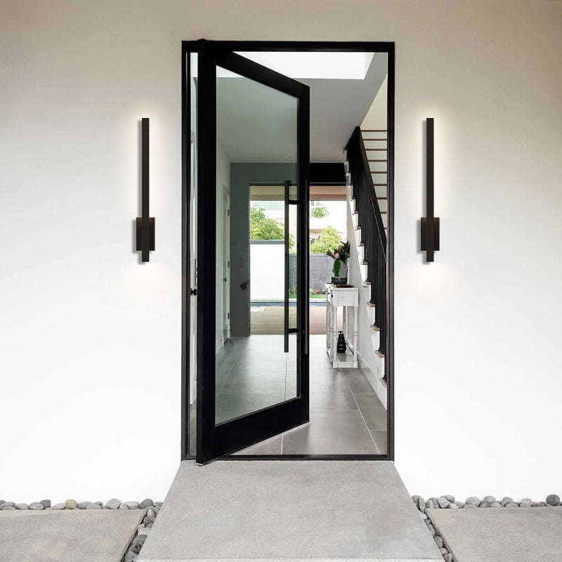 Alteck Lighting AW0164-5CCT-W Lina 1-lt 34" Tall LED Outdoor Wall Sconce, 5CCT Selectable