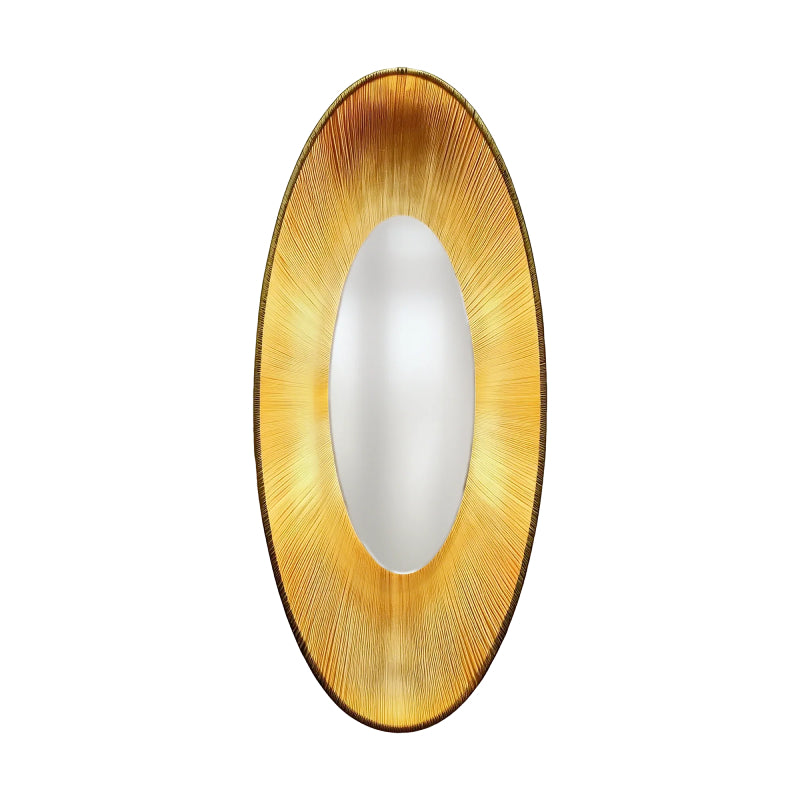 Alteck Lighting AW0169-5CCT-W Oval 1-lt 22" Tall LED Outdoor Wall Sconce, 5CCT Selectable