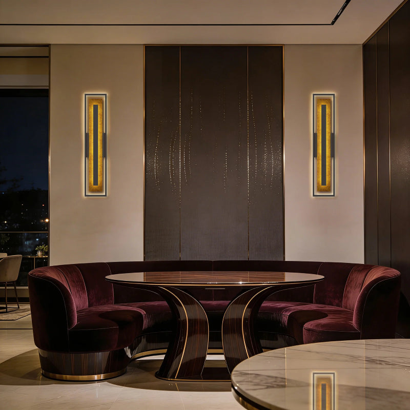 Alteck Lighting AW0170-3CCT-W Panels 1-lt 42" Tall LED Outdoor Wall Sconce, 3CCT Selectable