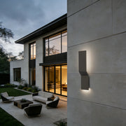 Alteck Lighting AW0172-5CCT-W Plateau 1-lt 24" Tall LED Outdoor Wall Sconce, 5CCT Selectable
