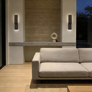 Alteck Lighting AW0172-5CCT-W Plateau 1-lt 24" Tall LED Outdoor Wall Sconce, 5CCT Selectable