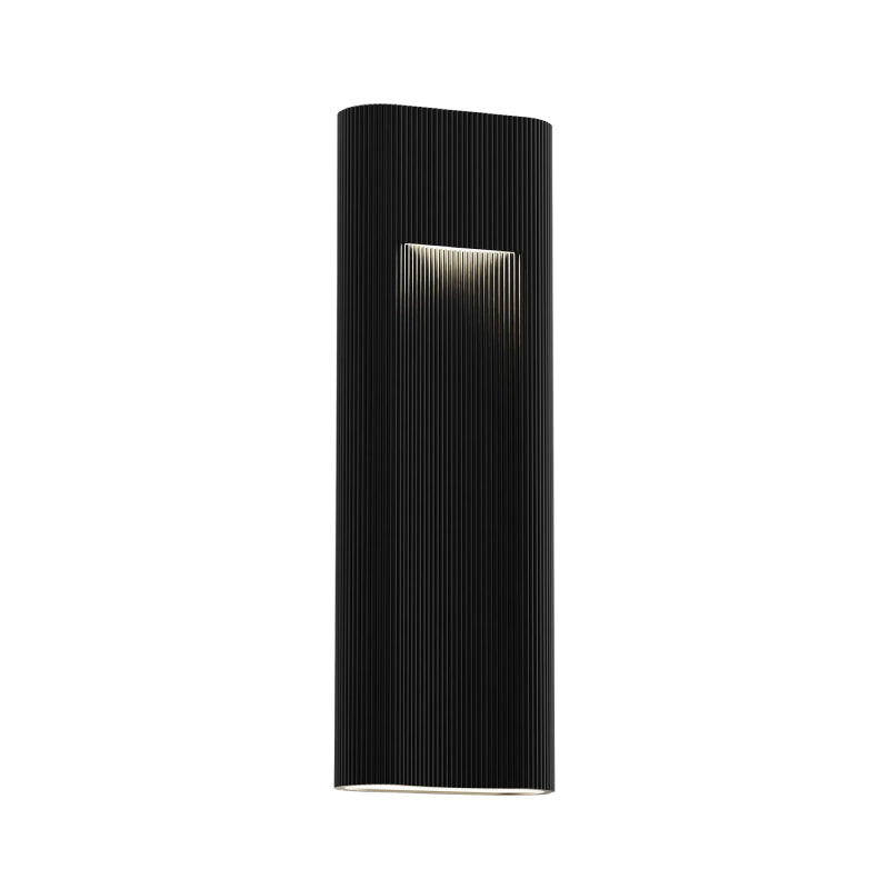 Alteck Lighting AW0174-5CCT-W Wavey 21" Tall LED Outdoor Wall Sconce, 5CCT Selectable