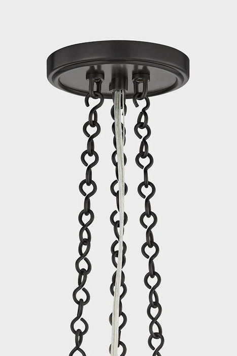 Hudson Valley 2317 Awosting 3-lt 17" Pendant - Distressed Bronze