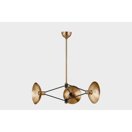 Troy F1036 Axel 3-lt 36" Chandelier