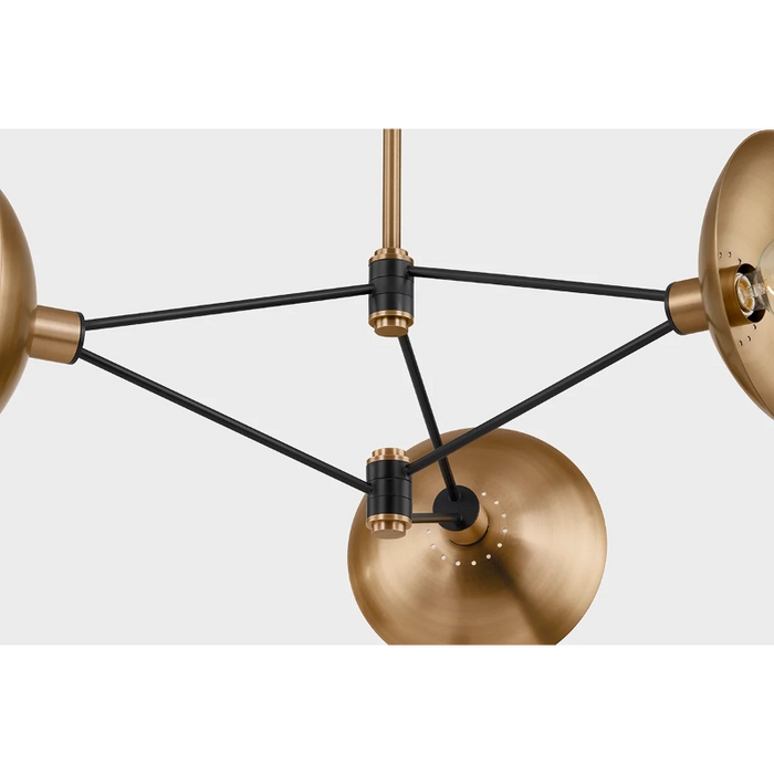 Troy F1036 Axel 3-lt 36" Chandelier