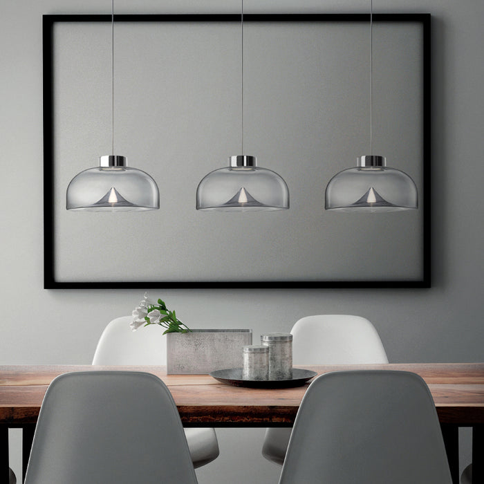 Leucos Aella S 1-lt 12" LED Mini Pendant