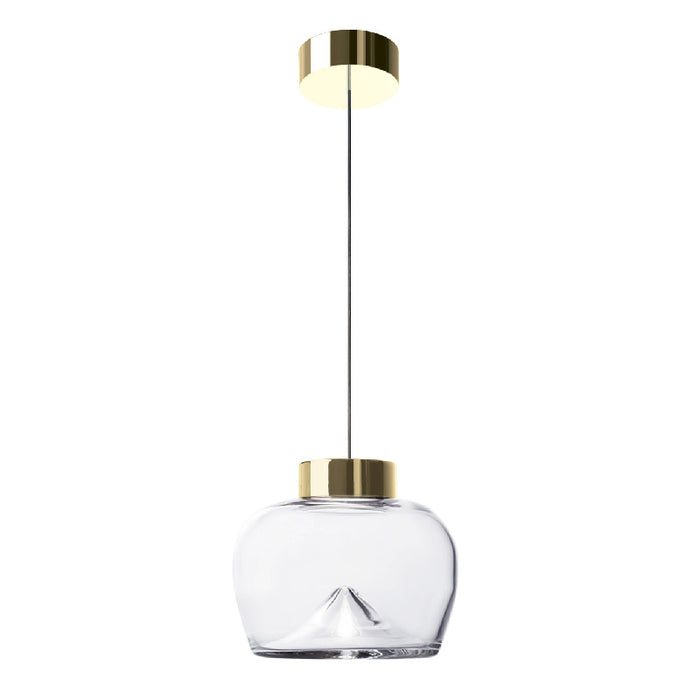 Leucos Aella S 1-lt 8" LED Bold Pendant