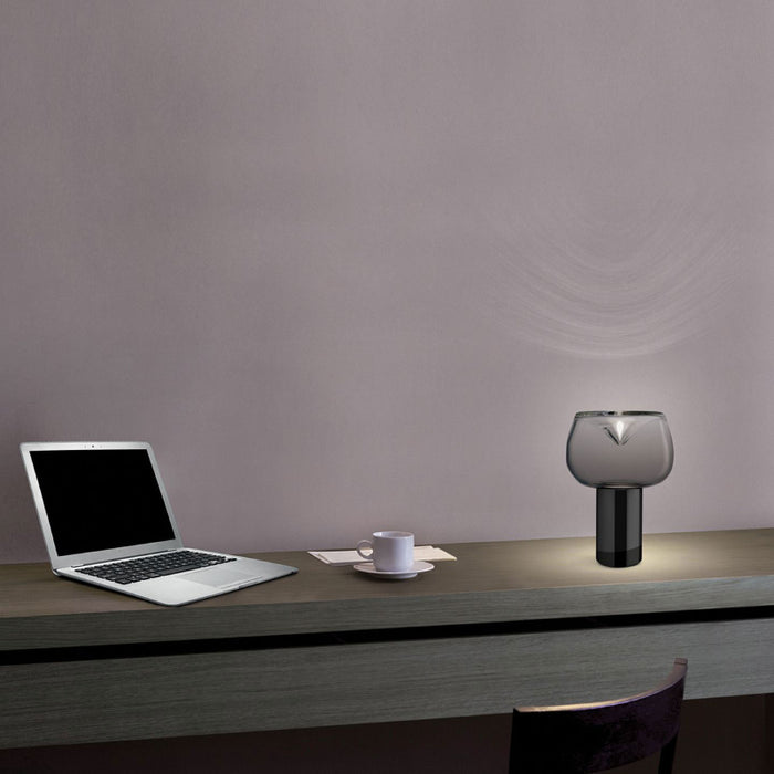 Leucos Aella T 12" Tall LED Bold Table Lamp