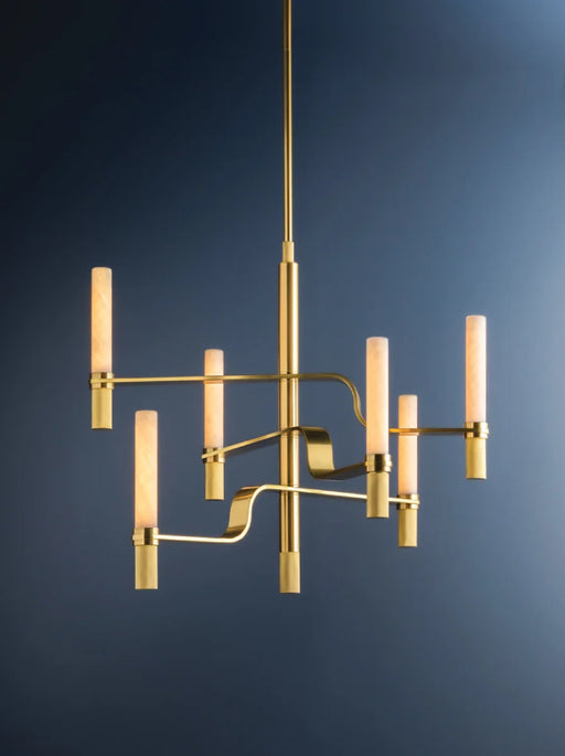 Hudson Valley 4006 Allentown 6-lt 36" LED Chandelier