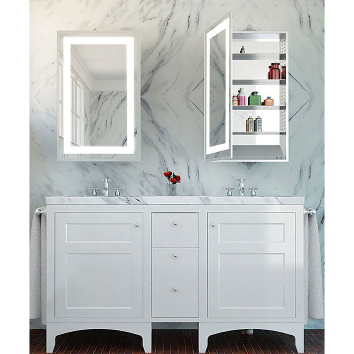 Electric Mirror Ambiance 23" x 40" LED Mirrored Cabinet Success