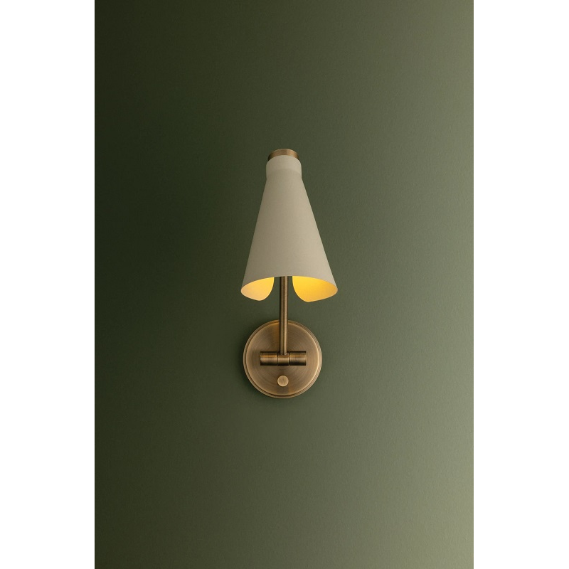 Troy B4311 Andersen 1-lt 10" Tall Wall Sconce