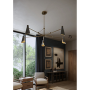 Troy F4369 Andersen 5-lt 69" Chandelier