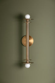 Troy B1221 Arley 2-lt 21" Tall Wall Sconce - Patina Brass