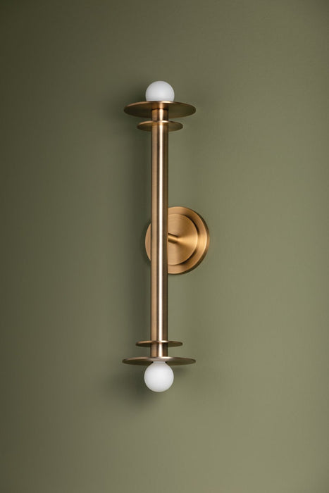 Troy B1221 Arley 2-lt 21" Tall Wall Sconce - Patina Brass