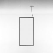 Artemide Discovery Space Rectangular LED Suspension - Brushed Anodized