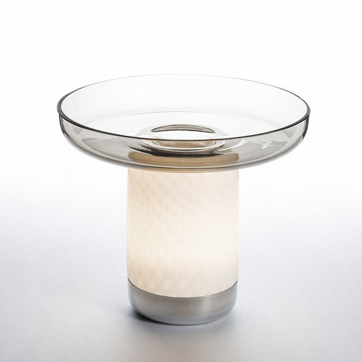 Artemide Bontà 10" LED Portable Table Lamp - Grey