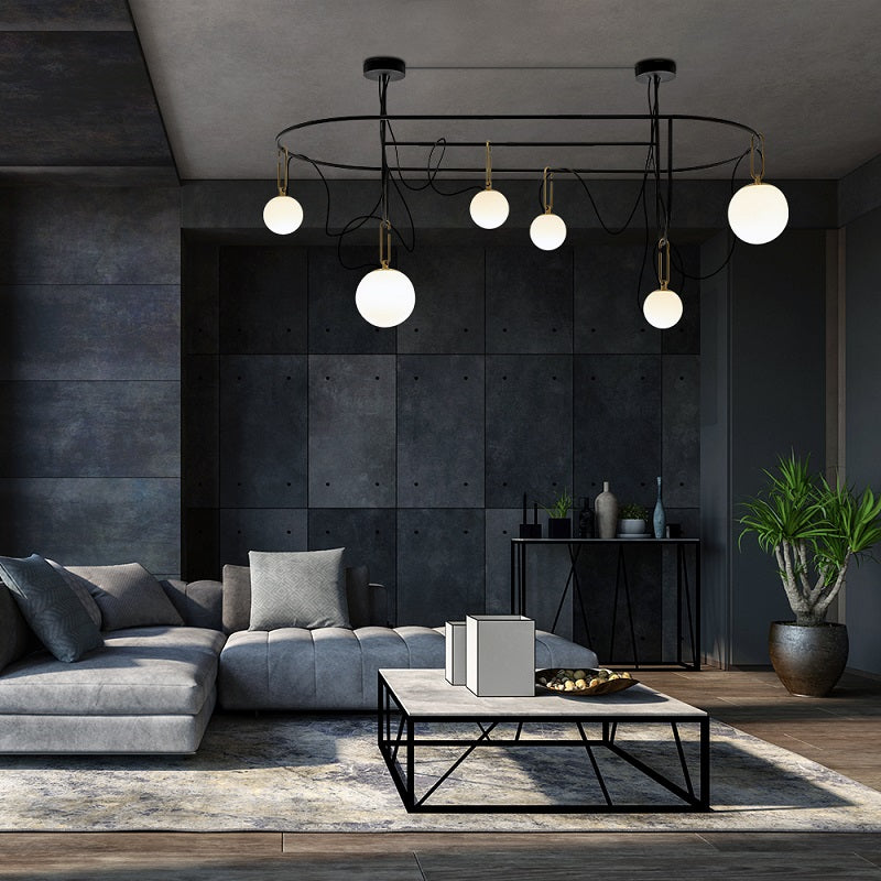 Artemide NH S5 Elliptic LED Suspension