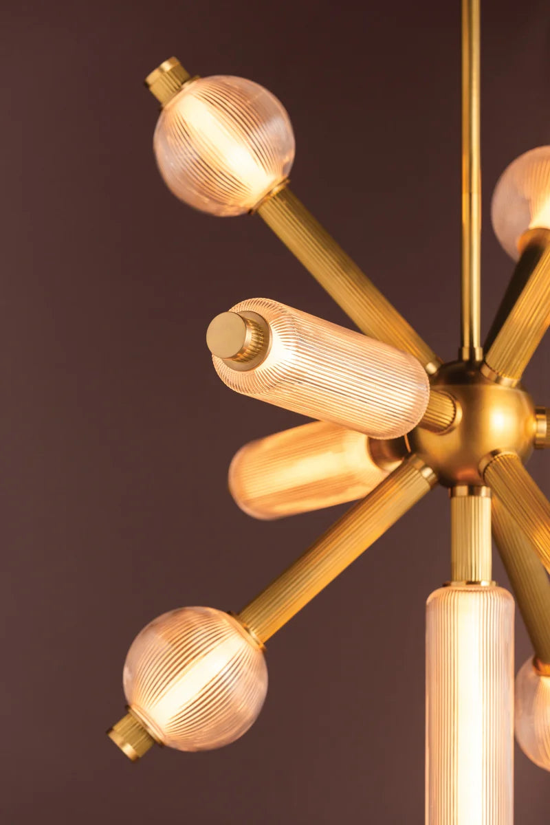 Corbett 452-36 Atom 10-lt 36" LED Chandelier