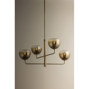 Troy F3734 August 4-lt 34" Chandelier