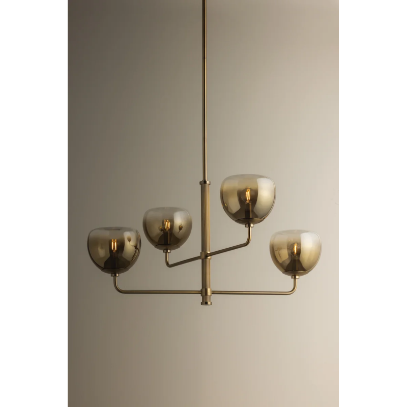 Troy F3734 August 4-lt 34" Chandelier